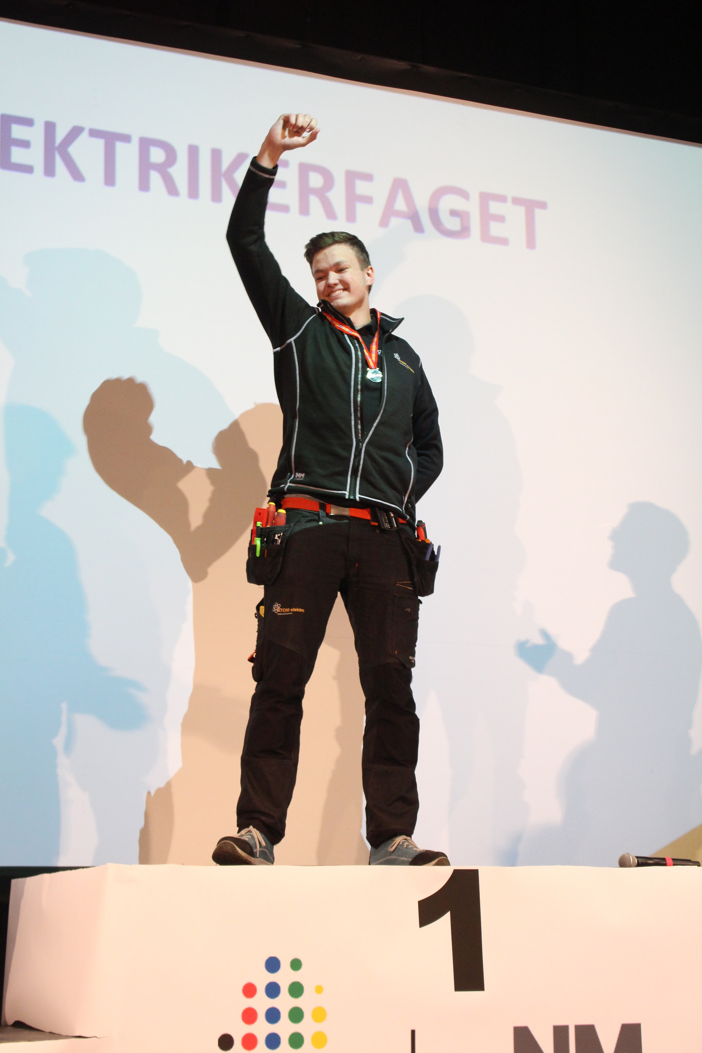 Erik Vassbotn vant NM-gull i Bergen. (Foto: WorldSkills)